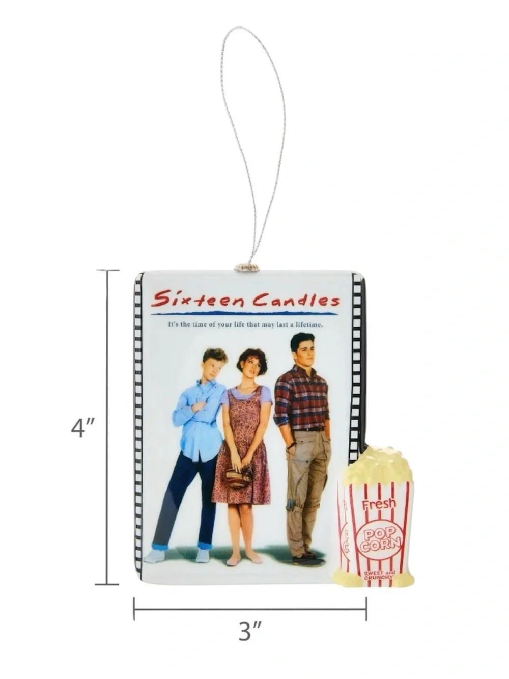 Sixteen Candles Movie Poster Decoupage Ornament - NWT - Picture 3 of 3